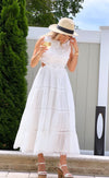 white dress for a white party in the hamptons